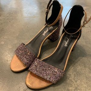 Glitter Free People Heel